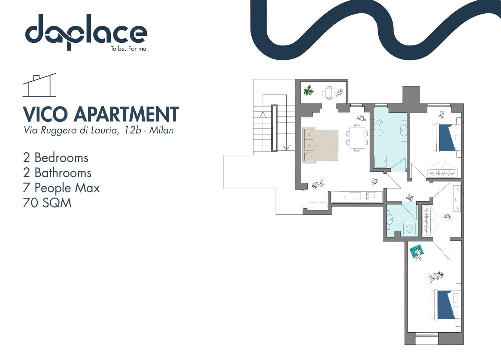 Daplace - Vico Apartment Милано Екстериор снимка